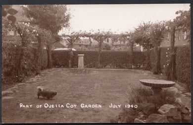 Unknown Location Postcard - Part of Quetta or Ouetta Cot Garden, 1940 -  RS3114