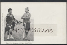 Load image into Gallery viewer, Military Postcard - The Boer War - Corporal and Piper, Black Watch   Y623
