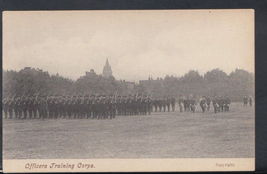 London Postcard - Westminster School - Officers Training Corps     RS8205