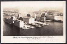 Load image into Gallery viewer, Canada Postcard - North End Elevator Group, Port Arthur, Ontario  RT2268