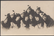 Load image into Gallery viewer, Theatrical Postcard - Yorkshire Area - Troupe of Pierrots   9713

