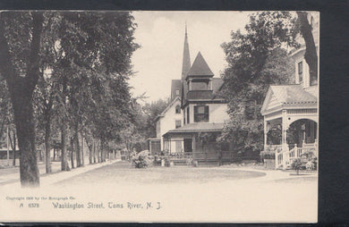 America Postcard - Washington Street, Toms River, New Jersey  RS18518