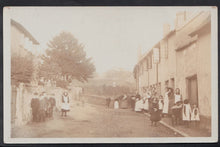 Load image into Gallery viewer, Unknown Location Postcard - Animated Street Scene With Children 7356