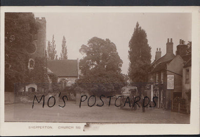 Middlesex Postcard - Shepperton Church Square   MB48