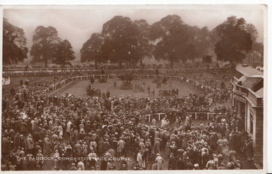 Yorkshire Postcard - The Paddock, Doncaster Race Course  A3732