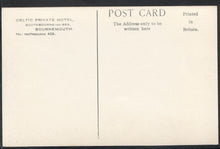 Load image into Gallery viewer, Dorset Postcard - Celtic Private Hotel, Southbourne-On-Sea, Bournemouth   X183