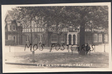 Load image into Gallery viewer, Berkshire Postcard - The Manor Hotel, Datchet   RT141