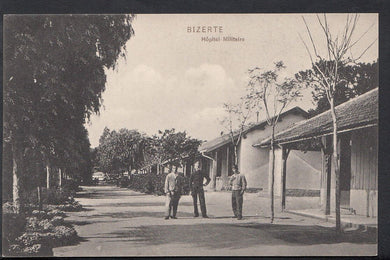 Tunisia Postcard - Bizerte - Hopital Militaire - Military Hospital  DR36