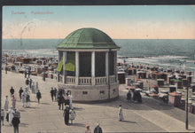 Load image into Gallery viewer, Germany Postcard - Borkum - Musikpavilion RT1021