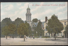 Load image into Gallery viewer, Oxfordshire Postcard - St Mary's Church and Vicarage, Banbury  A5235