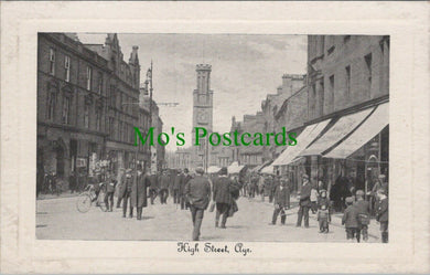 Scotland Postcard - The High Street, Ayr, Ayrshire   RS28157
