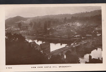 Load image into Gallery viewer, Shropshire Postcard - View From Castle Hill, Bridgnorth     DP934