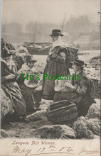 Load image into Gallery viewer, Wales Postcard - Fishing Industry - Langwm Fish Women  RS28354
