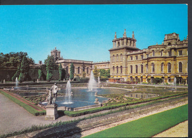 Oxfordshire Postcard - Blenheim Palace - The French Water Gardens   RR471