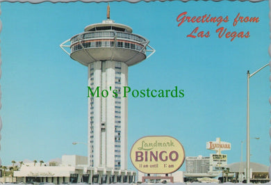 America Postcard - Landmark Hotel, Las Vegas, Nevada  RR13759
