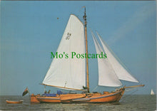 Load image into Gallery viewer, Sailing Postcard - Verezam, A Typical Dutch &#39;Botter&#39; Barge RR13667
