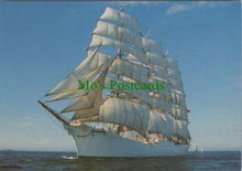 Load image into Gallery viewer, Sailing Postcard - Sedov Sailing Training Ship, Four-Masted Barque RR13671
