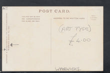 Load image into Gallery viewer, Warwickshire Postcard - Artist View of Old Cottages, Warwick  SW17741