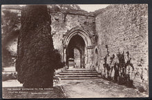 Load image into Gallery viewer, Hampshire Postcard - The Monks&#39; Entrance To The Church, Beaulieu Abbey   RS3435
