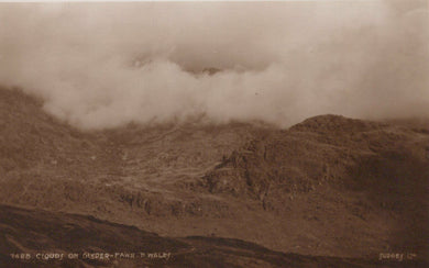 Wales Postcard - Clouds on Glyder Fawr    RS23145