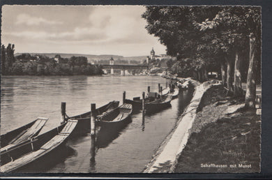 Switzerland Postcard - Schaffhausen Mit Munot     RS9388