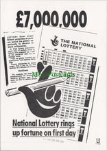 Load image into Gallery viewer, Headline Postcard - The National Lottery