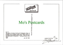 Load image into Gallery viewer, Ice Skating Postcard - Torvill and Dean