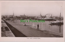 Load image into Gallery viewer, Ireland Postcard - The Pier, Kingstown, Dublin Ref.SW9886
