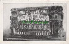 Load image into Gallery viewer, Nottinghamshire Postcard - The Nottingham Illuminated Tram Car Ref.SW9898

