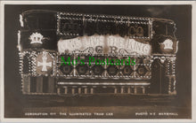 Load image into Gallery viewer, Nottinghamshire Postcard - Coronation 1911, The Illuminated Tram Car Ref.SW9899
