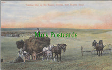 Load image into Gallery viewer, Sussex Postcard - Carting Hay on The Sussex Downs, Nr Beachy Head Ref.SW9910
