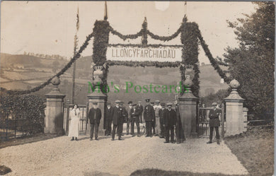 Wales Postcard -Llangollen Area, Entrance To Private Estate HP617