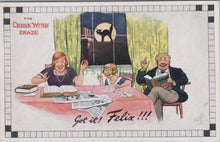 Load image into Gallery viewer, Crossword Postcard - The Cross Word Craze, Felix The Cat HP655
