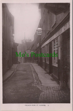 Hertfordshire Postcard - French Row, St Albans  Ref.SW9747