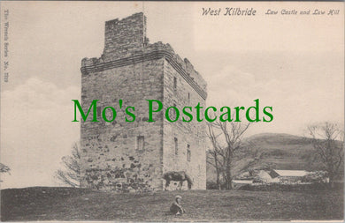 Scotland Postcard - West Kilbride - Law Castle and Law Hill  Ref.SW9773