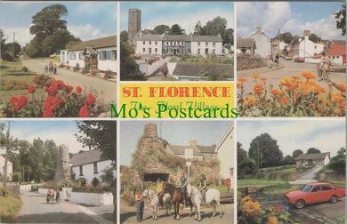 St Florence, The Floral Village, Pembrokeshire