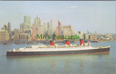 Shipping Postcard, Cunard R.M.S.Queen Mary