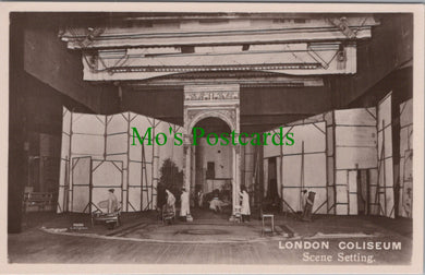 Theatrical Postcard - London Coliseum, Scene Setting Ref.SW9921