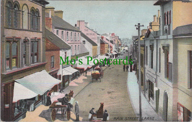 Northern Ireland Postcard - Main Street, Larne Ref.SW9849