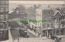 Load image into Gallery viewer, Berkshire Postcard - Layton Bro's Ltd Restaurant Facing Windsor Castle  Ref.HP352