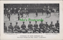 Load image into Gallery viewer, Royalty Postcard - Funeral of King Edward VII in Whitehall   Ref.HP438