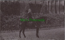 Load image into Gallery viewer, Royalty Postcard - H.R.H.Prince Edward of Wales on a Horse Ref.HP466