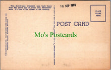 Load image into Gallery viewer, America Postcard - Cape Cod Windmill, Greenfield Village, Dearborn, Michigan Ref.SW10125