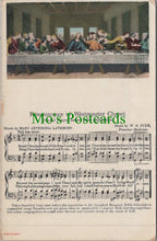 Load image into Gallery viewer, Music Postcard - Musical Notes, Reminiscence of Westminster Chapel Ref.SW10172