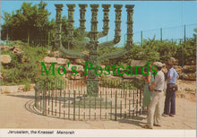 Load image into Gallery viewer, Israel Postcard - Jerusalem - The Knesset Menorah  Ref.SW10191