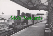 Load image into Gallery viewer, Railway Postcard - Engine No 1466 With a Train at Brixham, 1960 - Ref.SW10213