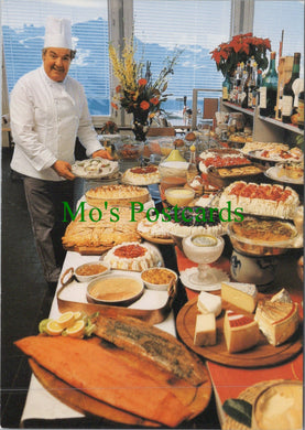 Switzerland Postcard - Corviglia Bergrestaurant, St Moritz  Ref.SW10241