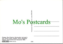 Load image into Gallery viewer, Food & Drink Postcard - Cheeses, Blue Cheshire, Wensleydale, Stilton Ref.SW10244