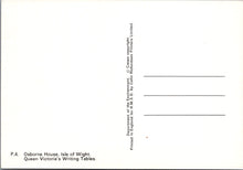 Load image into Gallery viewer, Isle of Wight Postcard - Osborne House, Queen Victoria's Writing Tables Ref.SW9964