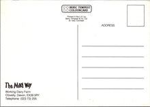 Load image into Gallery viewer, Devon Postcard - The Milky Way Working Dairy Farm, Clovelly Ref.SW9967